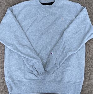 Champion gray crewneck sweater
